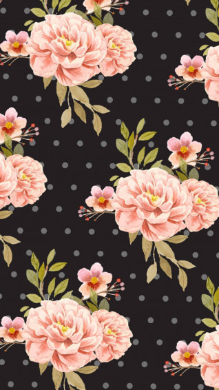 Vintage Floral iPhone Wallpaper