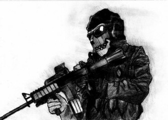 Ghost Mw2 By Markanders294