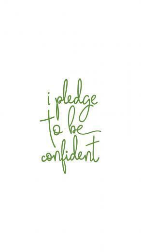 I Pledge To Be Confident Kappa Delta Instagram Story Background