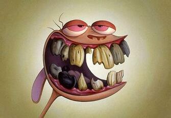Posterhouzz Comics Ren And Stimpy Humor Funny Gross HD Wallpaper