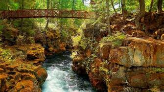 Old Bridge Nature Oldtimewallpaper Antique Wallpaper