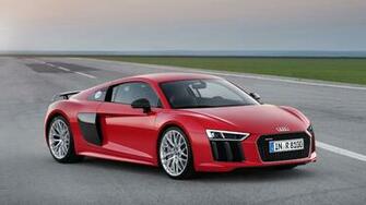 Wallpaper Audi R8 V10 Red 4k Ultra HD