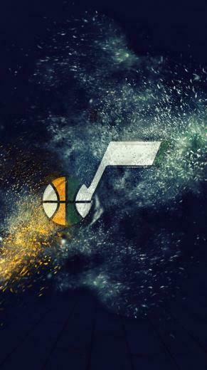 Utah Jazz iPhone Wallpaper Basketball