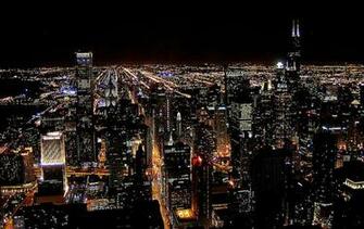 Empty City Street At Night HD Wallpaper