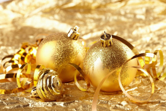 Gold Christmas Wallpaper