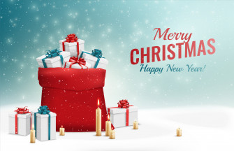 4k Merry Christmas Wallpaper Background Image