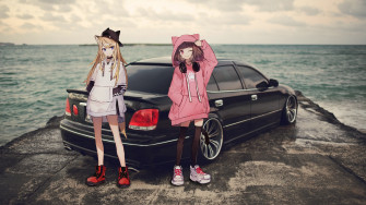 Jdm Toyota Aristo Anime Girls Picture In Rare