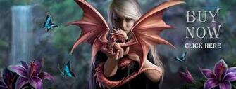 Buy Now Anne Stokes Murals On Wallpaper
