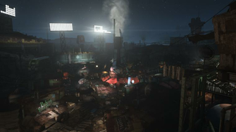 Diamond City At Night Fo4