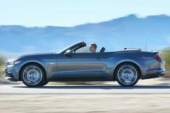 Ford Mustang Convertible HD Desktop Background