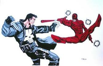 Punisher Vs Daredevil Commissi By Eso2001