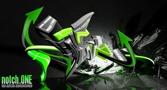 Motorcycles Style 3d Graffiti Wallpaper