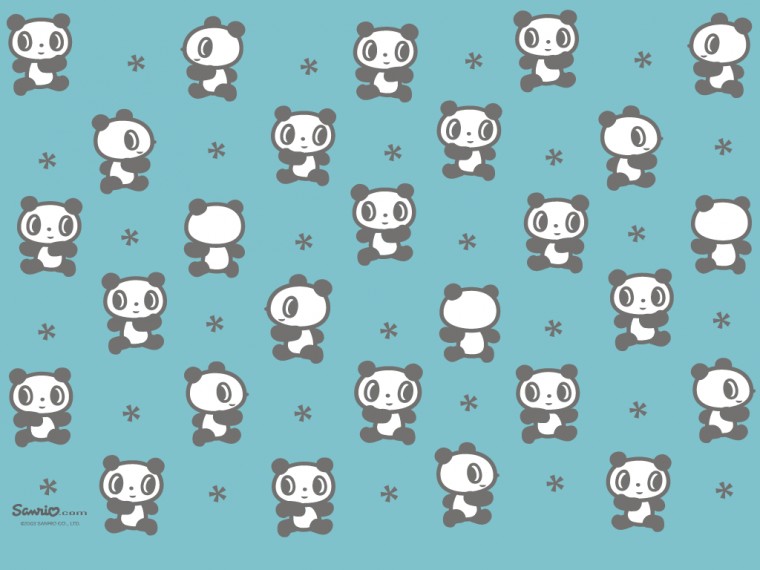 Cute Panda Background