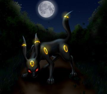 Moonlight Umbreon By D34thn0te