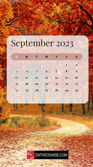 September Calendar Phone Wallpaper Entheosweb