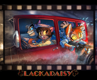 Cartoonist Tracy Butler S Webcomic Phenomenon Lackadaisy Is Now An Wallpaper