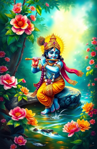 Shri Krishna Wallpaper