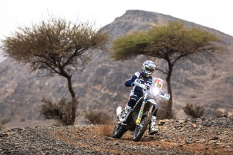 Husqvarna Factory Racing Safely Complete Dakar Rally Day Eight