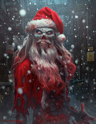 Evil Santa Claus Image Church Of Halloween