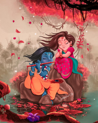 T Ng Krishna Cute Wallpaper C Y U Th Ch Nh