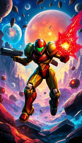 Metroid Phone Wallpaper
