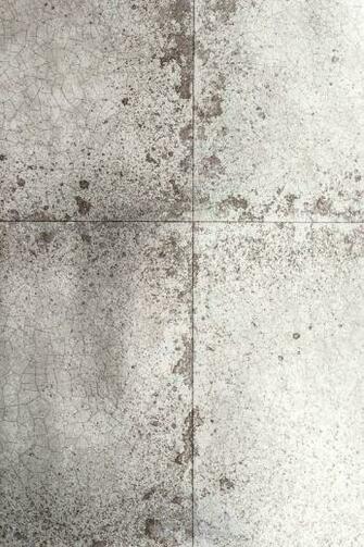Lustre Tile Wallpaper Metallic Silver And Pewter Wall Paper With