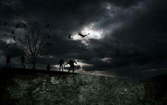 Creepy Zombie Wallpaper Image