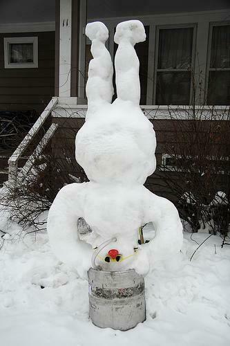 Funny Snowman