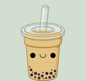 Cute Boba Wallpaper