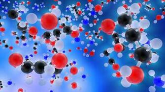 Wallpaper Molecules Atoms Chemistry Compound
