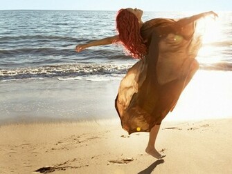 Rihanna Vogue Wallpaper Stock Photos