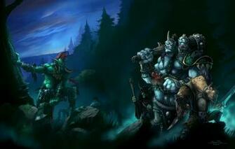 Wallpaper World Of Warcraft Troll Ogre Composition Samwise