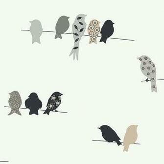 York Wallcoverings Bistro Bird On A Wire Wallpaper Walmart