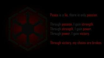 Star Wars Wallpaper With Sith Code The Art Mad