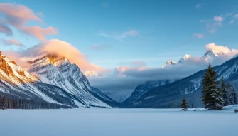 Winter Mountain Wallpaper