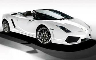 White Lamborghini Wallpaper