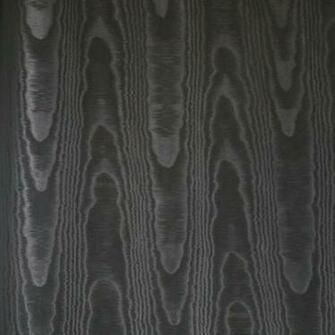 The Gardens Of Amsterdam Black Faux Wood Wallpaper Eclectic