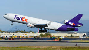 Fedex Tracking Airplane Taking Off 99k3gphvmw01jqfi Wallpaper