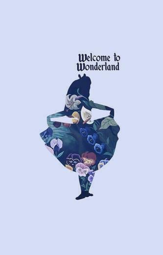 Wallpaper Background iPhone Android Disney Alice In Wonderland