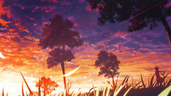 Anime Landscape Background Wallpaper