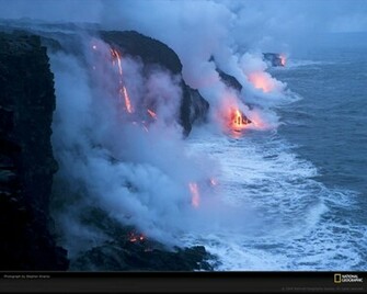 Active Volcano Volcanoes Wallpaper
