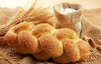 Wallpaper Wheat Grain Bread Ears Bag Sesame Flour Baton