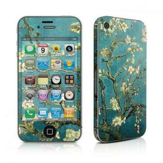 iPhone Skin Blossoming Almond Tree By Vincent Van Gogh Decalgirl
