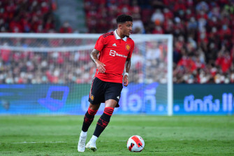 Football Players HD Jadon Sancho Wallpaper