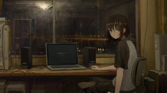 Sad Anime Girl Wallpaper