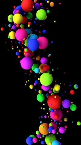 Multi Colors Balls D N A Crazy About Photo Color Splash