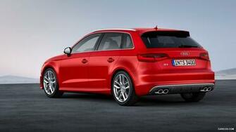 Audi S3 Sportback Misano Red Rear HD Wallpaper