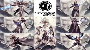Made A Wallpaper Of The New Invictus Gaming Splash Art