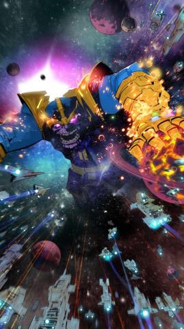 Thanos Comic Book Art Wallpaper For Desktop And iPhone Android