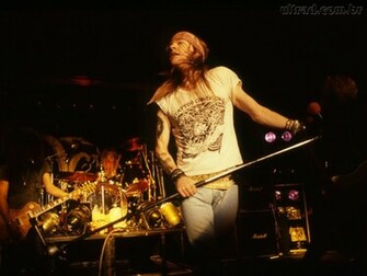 Papel De Parede Axl Rose Show Do Guns N Roses